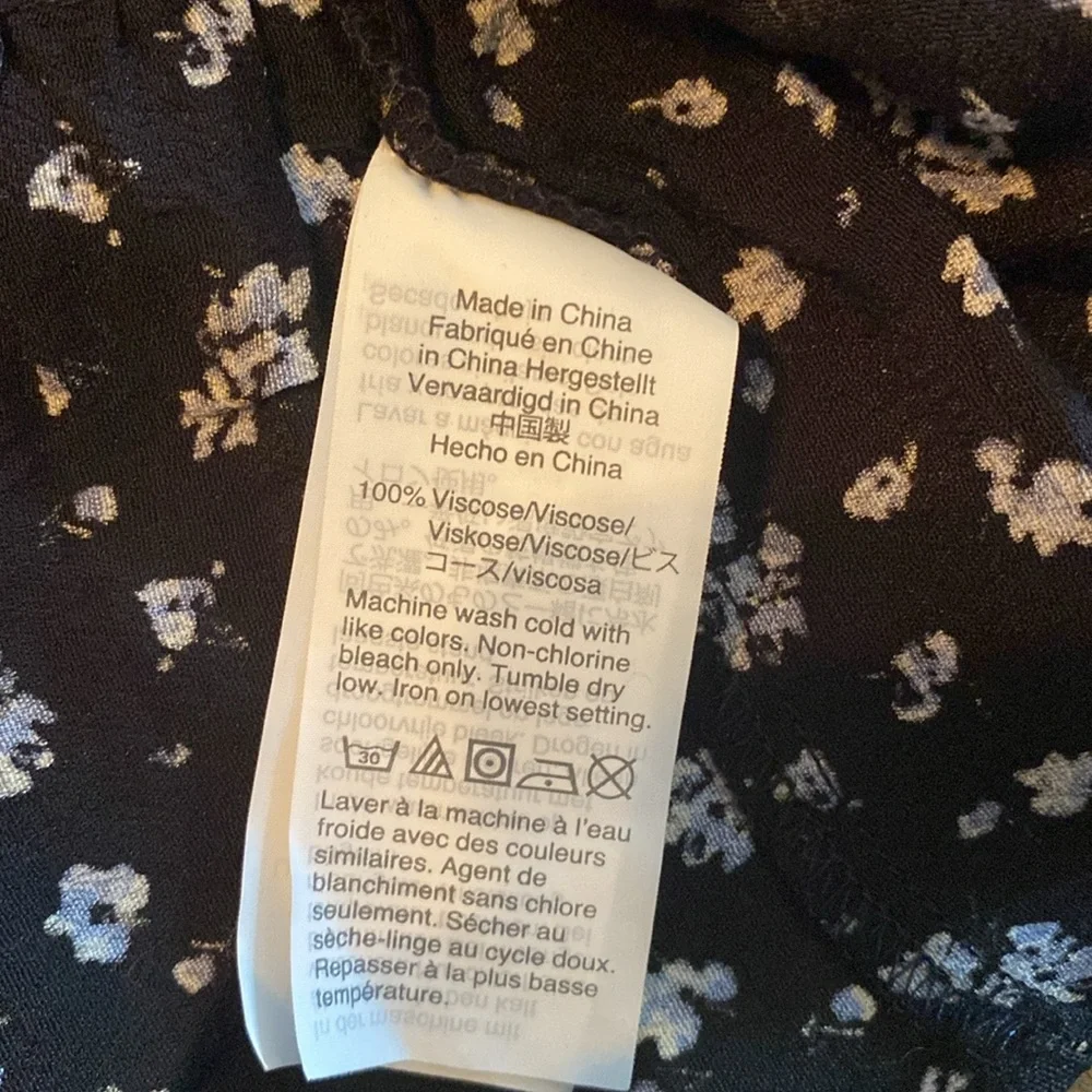 Madewell - Baby’s breath mini ruffle skirt